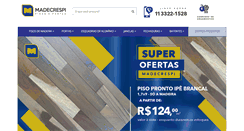 Desktop Screenshot of madecrespi.com.br